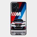 Super Sports Car Glass Case Cover For Iqoo Z6 Lite 5G