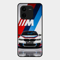 Super Sports Car Glass Case Cover For Iqoo Z9X 5G