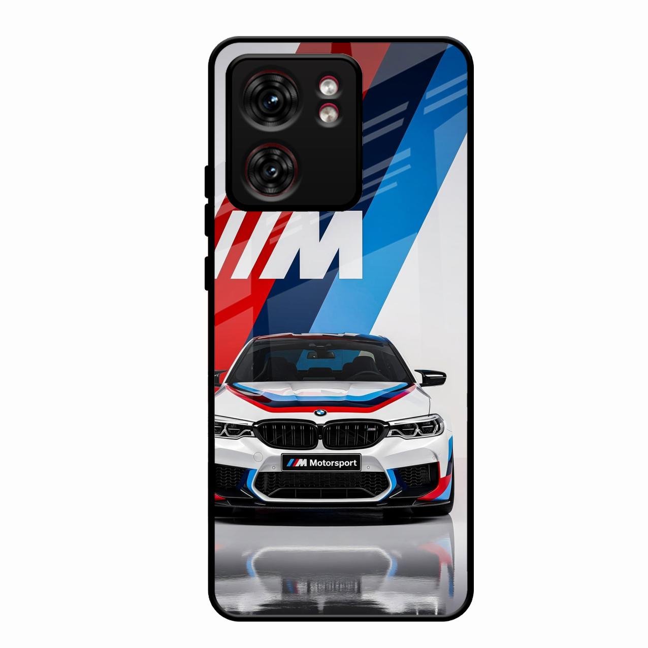 Super Sports Car Glass Case Cover For Motorola Edge 40