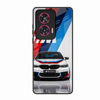 Super Sports Car Glass Case Cover For Motorola Edge 50 Fusion 5G