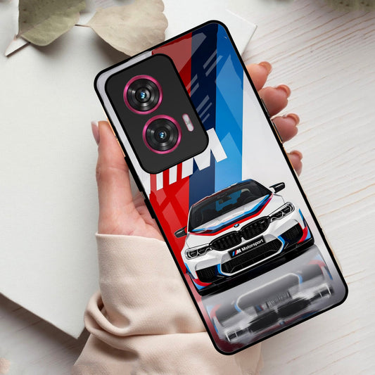 Super Sports Car Glass Case Cover For Motorola