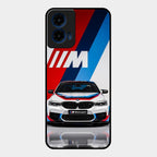 Super Sports Car Glass Case Cover For Motorola G45 5G