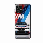 Super Sports Car Glass Case Cover For Motorola G64 5G