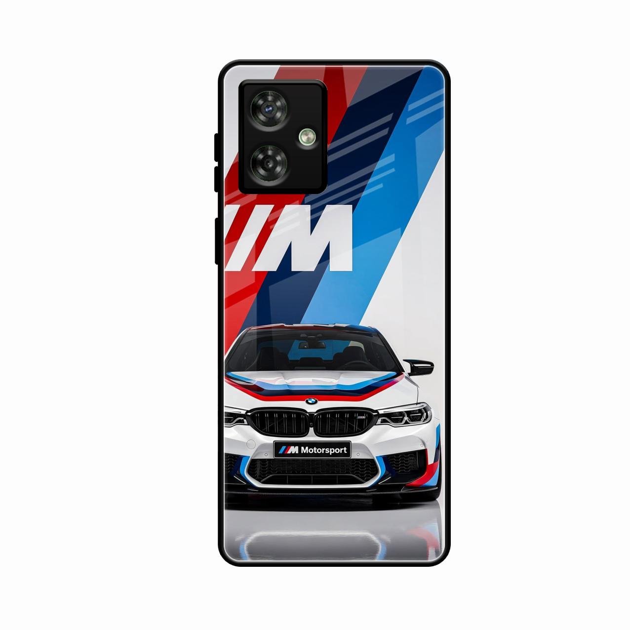 Super Sports Car Glass Case Cover For Motorola G64 5G
