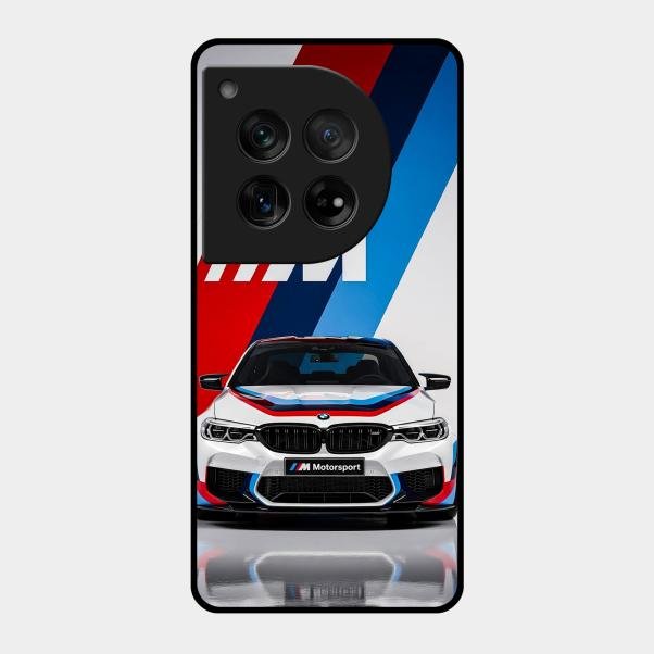 Super Sports Car Glass Case Cover For Oneplus 12 5G