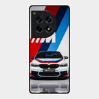 Super Sports Car Glass Case Cover For Oneplus 12R 5G