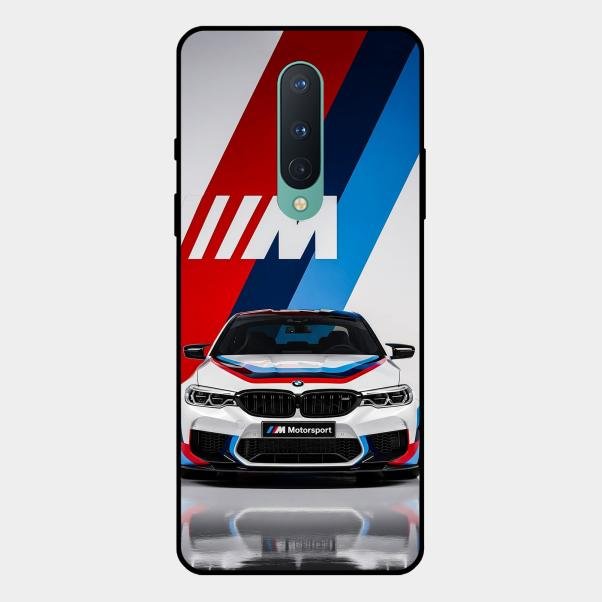 Super Sports Car Glass Case Cover For Oneplus 8