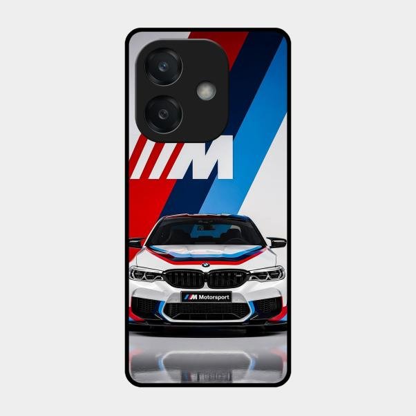 Super Sports Car Glass Case Cover For Oppo A3X 5G