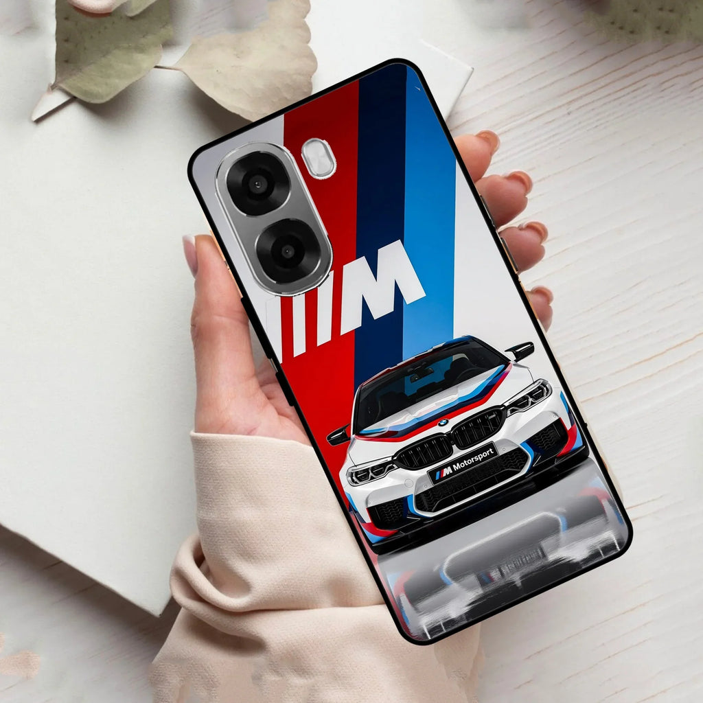 Super Sports Car Glass Case Cover For Oppo