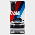 Super Sports Car Glass Case Cover For Oppo A78 5G