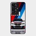 Super Sports Car Glass Case Cover For Oppo F25 Pro 5G