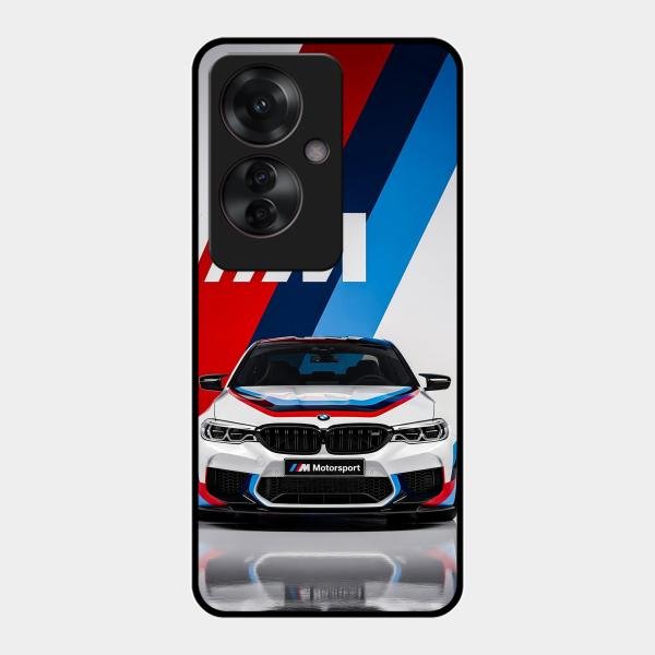 Super Sports Car Glass Case Cover For Oppo F25 Pro 5G