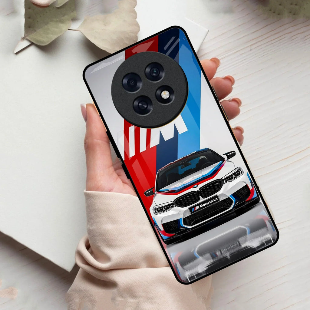 Super Sports Car Glass Case Cover For Oppo