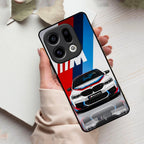 Super Sports Car Glass Case Cover For Oppo