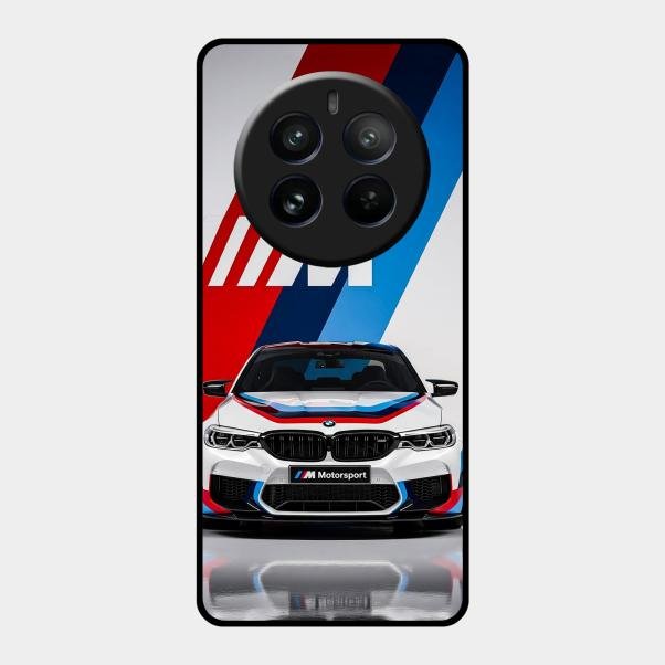 Super Sports Car Glass Case Cover For Realme 12 Pro Plus 5G