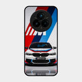 Super Sports Car Glass Case Cover For Realme 14 Pro 5G