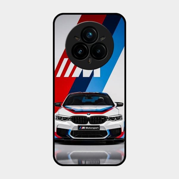 Super Sports Car Glass Case Cover For Realme 14 Pro 5G