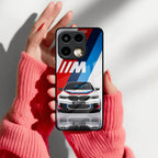 Super Sports Car Glass Case Cover For Realme