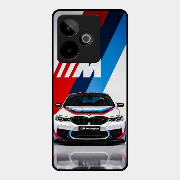 Super Sports Car Glass Case Cover For Realme Gt 7T 5G