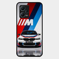 Super Sports Car Glass Case Cover For Redmi Note 12 5G