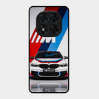 Super Sports Car Glass Case Cover For Redmi Note 15 Pro 5G