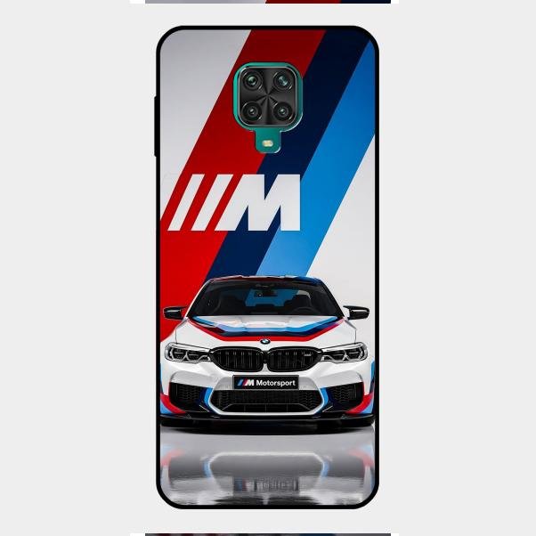 Super Sports Car Glass Case Cover For Redmi Note 9 Pro Max