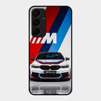 Super Sports Car Glass Case Cover For Samsung Galaxy A55 5G