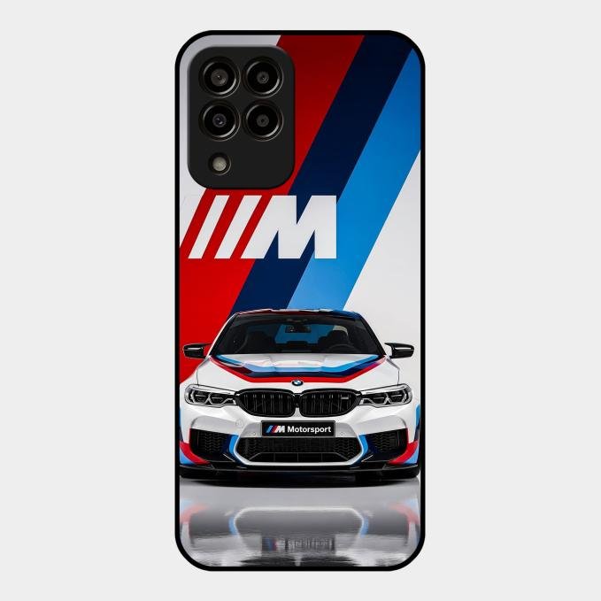 Super Sports Car Glass Case Cover For Samsung Galaxy M33 5G