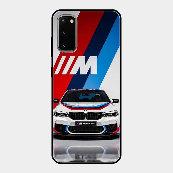 Super Sports Car Glass Case Cover For Samsung Galaxy S20