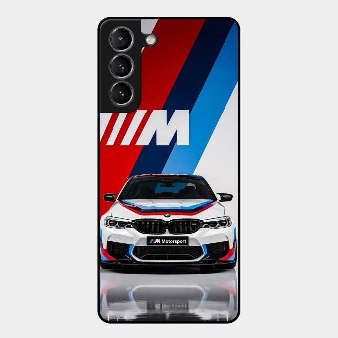 Super Sports Car Glass Case Cover For Samsung Galaxy S21