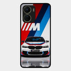 Super Sports Car Glass Case Cover For Vivo T2X 5G