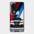 Super Sports Car Glass Case Cover For Vivo T4R 5G
