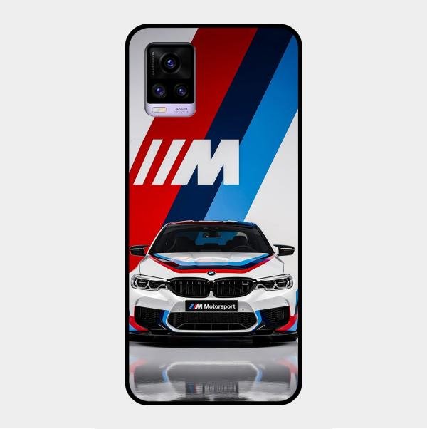 Super Sports Car Glass Case Cover For Vivo V20