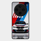 Super Sports Car Glass Case Cover For Vivo X100 5G