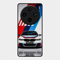 Super Sports Car Glass Case Cover For Vivo X100 Pro 5G
