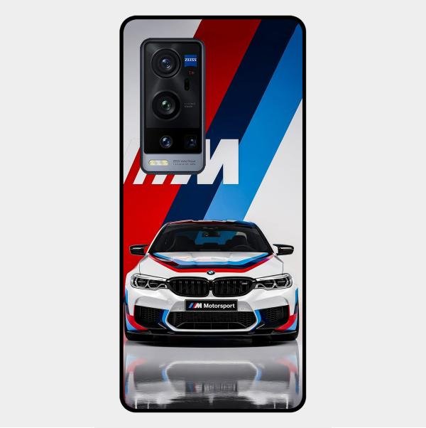 Super Sports Car Glass Case Cover For Vivo X60 Pro Plus 5G