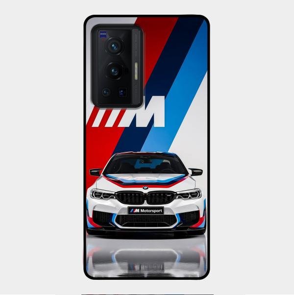 Super Sports Car Glass Case Cover For Vivo X70 Pro 5G