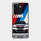 Super Sports Car Glass Case Cover For Vivo Y200 Pro 5G