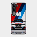 Super Sports Car Glass Case Cover For Vivo Y300 5G