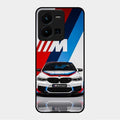 Super Sports Car Glass Case Cover For Vivo Y35