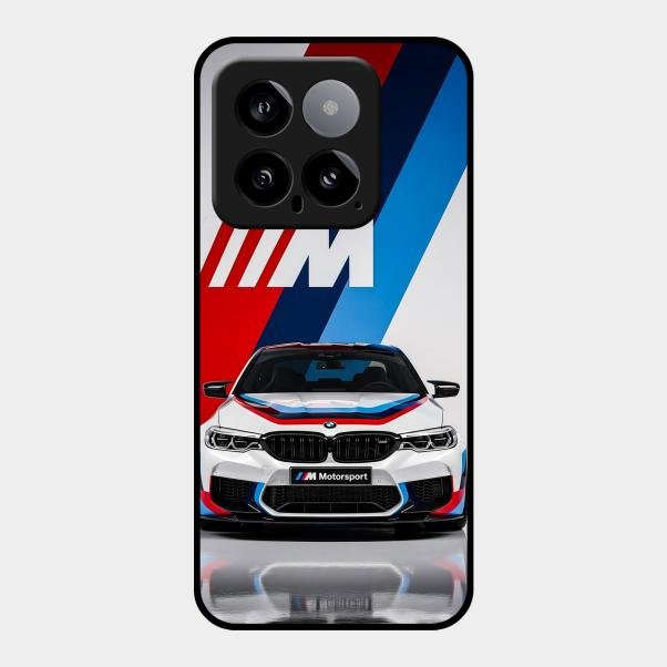 Super Sports Car Glass Case Cover For Xiaomi 14 5G