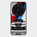 Super Sports Car Glass Case Cover For Xiaomi 15 Ultra 5G