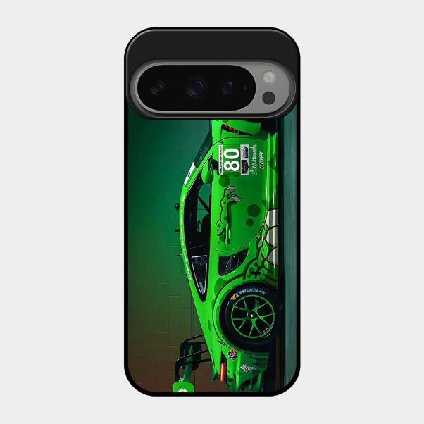 Super Sports Car V2 Glass Case Cover For Google Pixel 9 Pro 5G