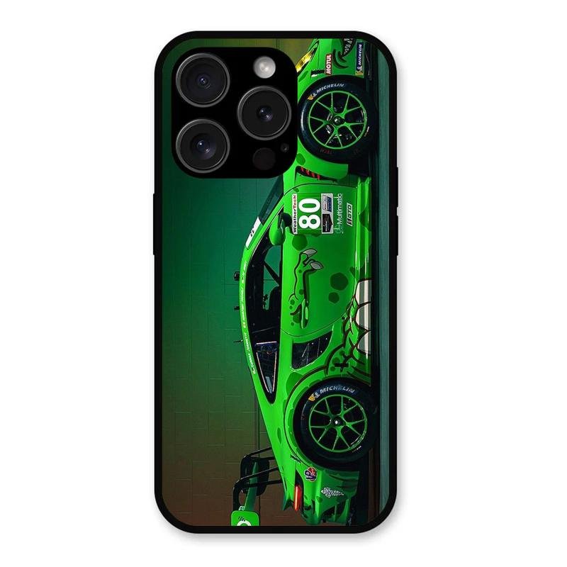 Super Sports Car V2 Glass Case Cover For iPhone 15 Pro Max
