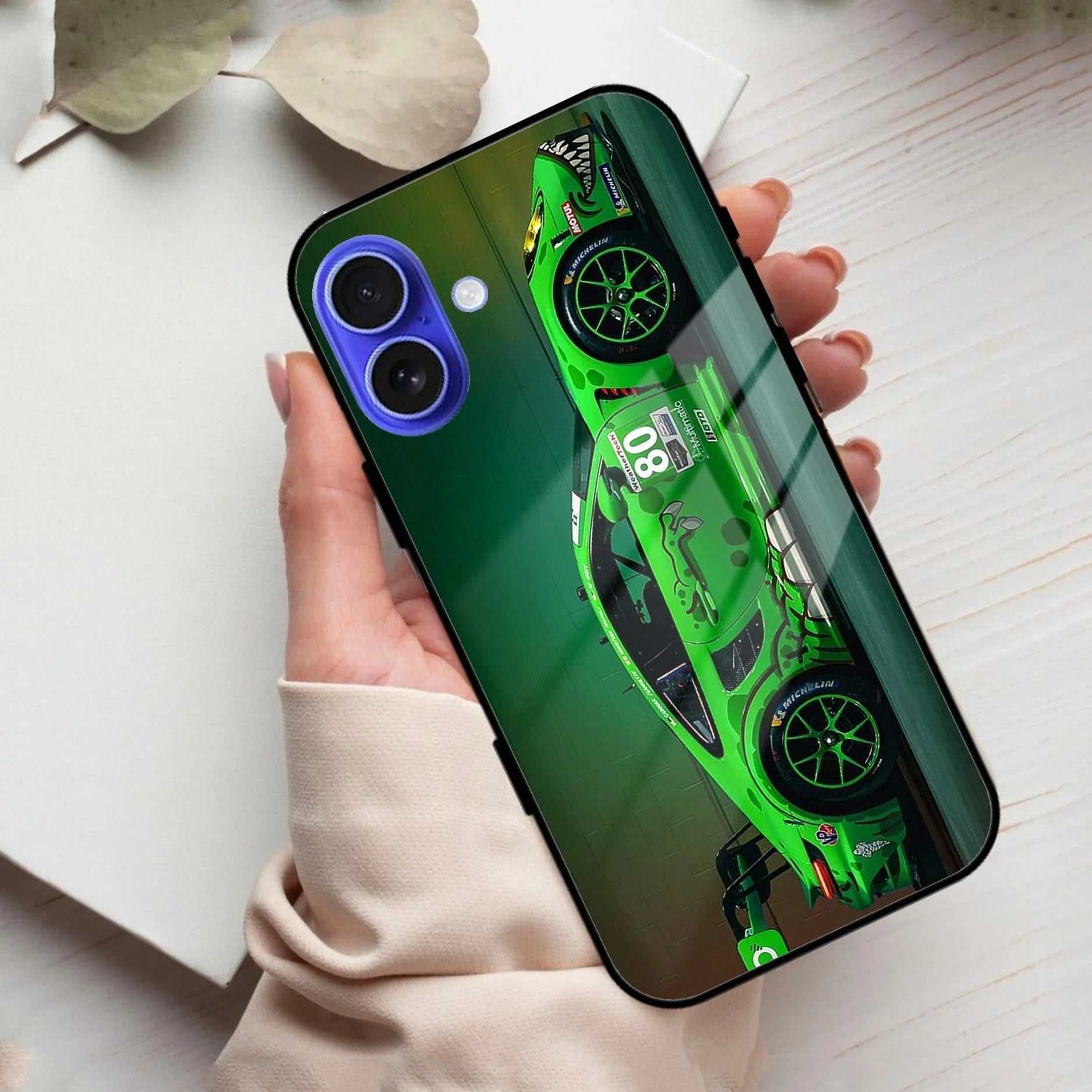 Super Sports Car V2 Glass Case Cover For iPhone - ShopOnCliQ