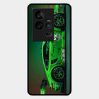 Super Sports Car V2 Glass Case Cover For Iqoo 11 5G