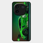 Super Sports Car V2 Glass Case Cover For Iqoo 12 5G