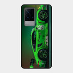 Super Sports Car V2 Glass Case Cover For Iqoo 9 5G