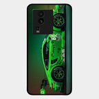 Super Sports Car V2 Glass Case Cover For Iqoo Neo 7 Pro 5G