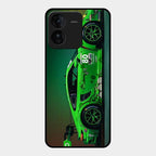 Super Sports Car V2 Glass Case Cover For Iqoo Z9 5G